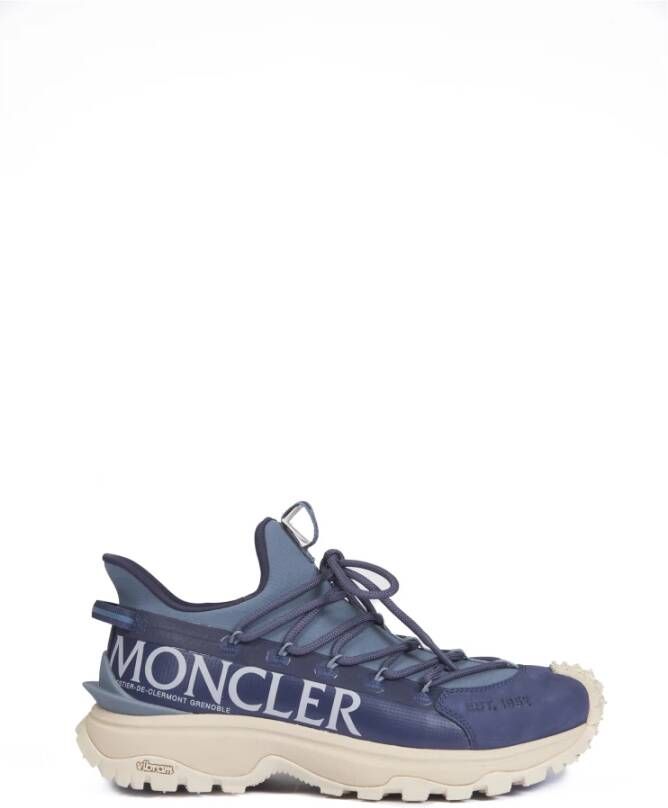 Moncler Trailgrip2 Lite Lage Sneakers Blue Heren