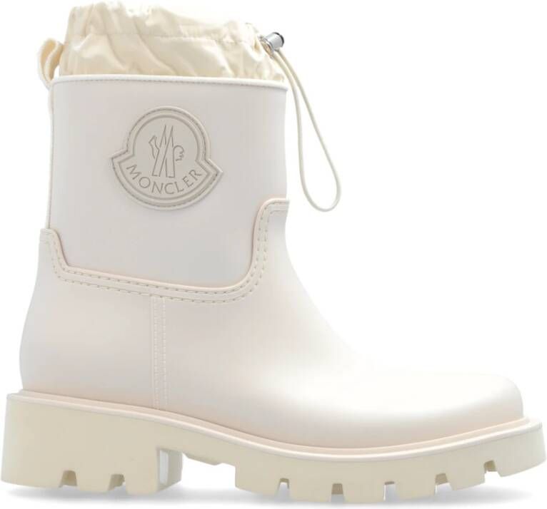 Moncler Wellington laarzen Kickstreeam Beige Dames