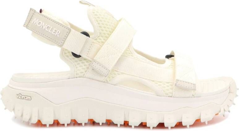 Moncler Witte Sandalen met Verstelbare Banden White Dames