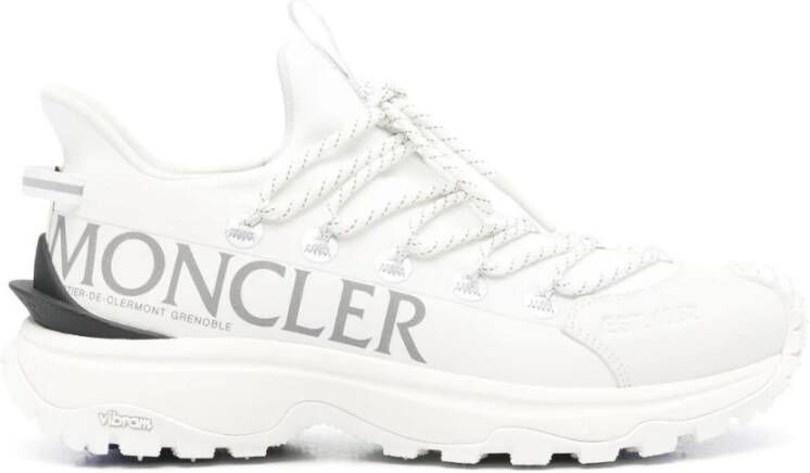 Moncler Witte Sneakers met Vibram Zool White Dames