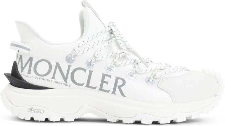 Moncler Witte Sneakers voor Moderne Man White Heren