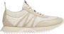 Moncler Stijlvolle Sneakers met Vetersluiting Beige Dames - Thumbnail 1