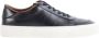 Moncler Zwarte Lage Top Leren Sneakers Black Heren - Thumbnail 1