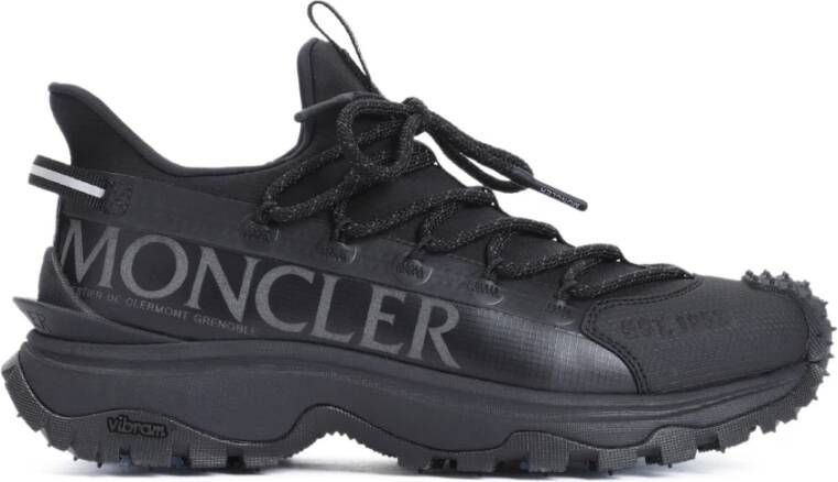 Moncler Zwarte Sneakers voor Vrouwen Aw24 Black Dames