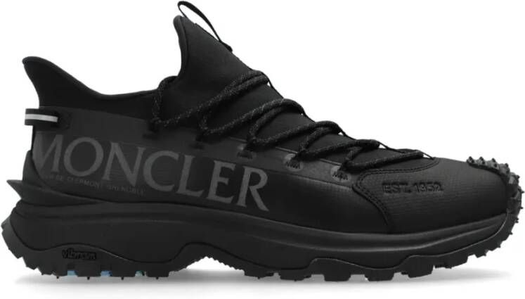 Moncler Zwarte Trailgrip Lite 2 Sneakers Black Heren