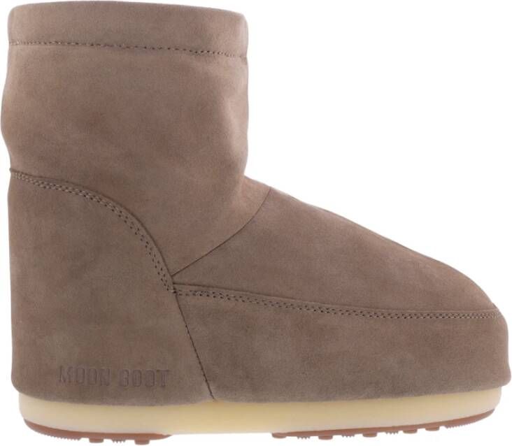 moon boot Beige Low No Lace Icon Laarzen Beige Dames