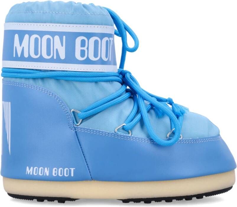 Moon boot Blauwe Enkellaarzen voor Meisjes Blue Dames