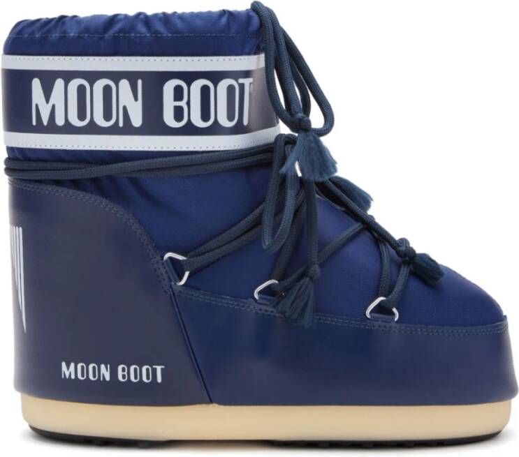 MOON BOOT Snowboots Dames Icon Low Nylon Maat: 39 41 Materiaal: Nylon Kleur: Blauw