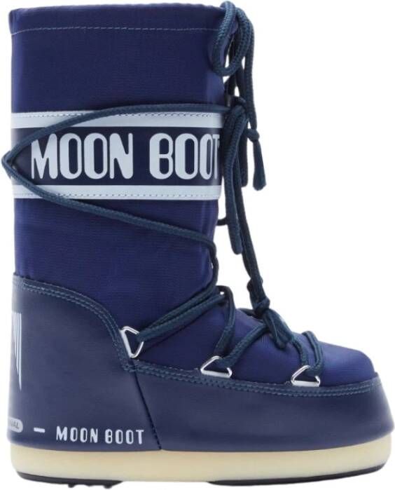 Moon boot Blauwe Winterlaarzen voor Mannen Blue Dames