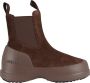 Moon boot Chelsea Suede City Capsule Laarzen Brown Dames - Thumbnail 1