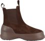 Moon boot Chelsea Suede Winterlaarzen Brown Heren - Thumbnail 1