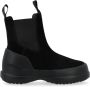 Moon boot Chelsea Suede Zwarte Laarzen Black Dames - Thumbnail 1