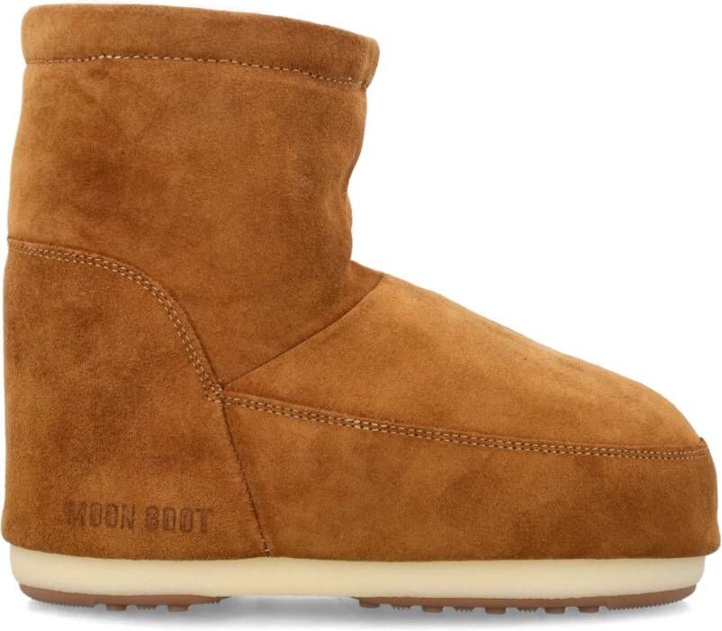 Moon boot Cognac Gesloten Icon Low Boots Brown Heren