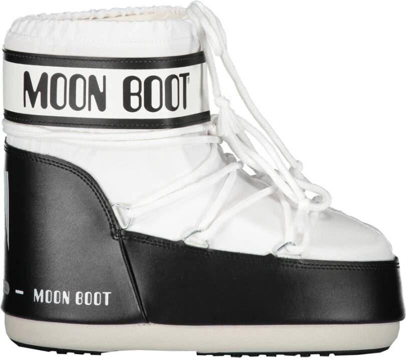 Moon boot Contrasterende Logo Snowboots White Dames