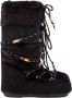 Moon boot Faux-Fur Beads Cream Sneakers Black Dames - Thumbnail 1