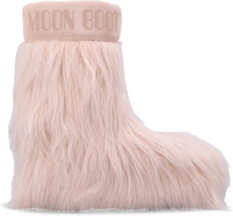 Moon boot Faux-Fur Mid Laarzen Roze Pink Dames