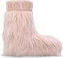 Moon boot Faux-Fur Mid Laarzen Roze Pink Dames - Thumbnail 1