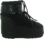 Moon boot Gewatteerde Lage Icoon Rubberen Schoenen Black Heren - Thumbnail 1