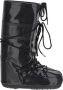 Moon boot Glitter Icon Schoen van synthetische stof Black Heren - Thumbnail 1