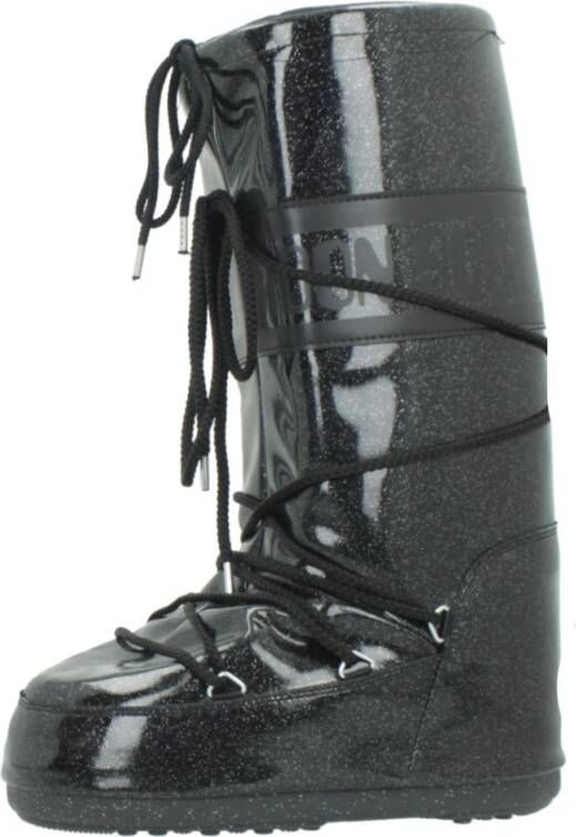 Moon boot Glitter Icon Winterlaarzen Black Dames