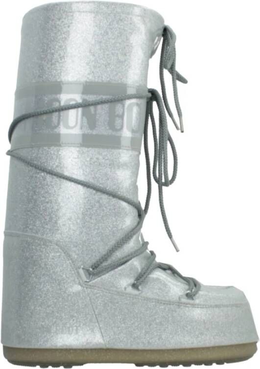 Moon boot Sneeuwlaarzen Icoon Glitter Gray Dames