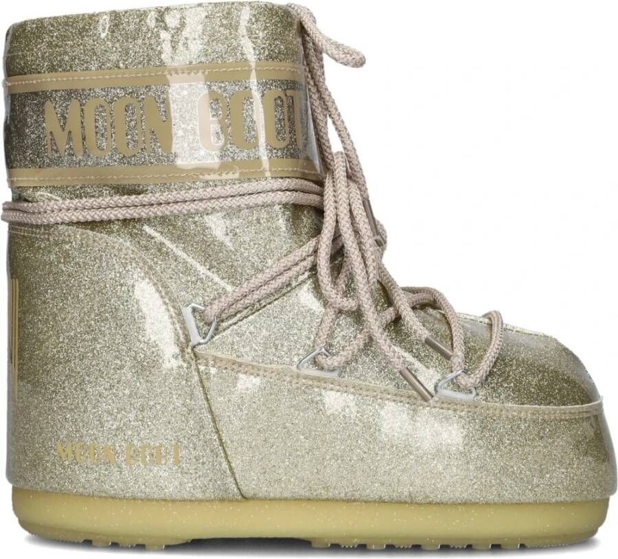 Moon boot Glitter Low Icon Sneeuwlaarzen Yellow Dames