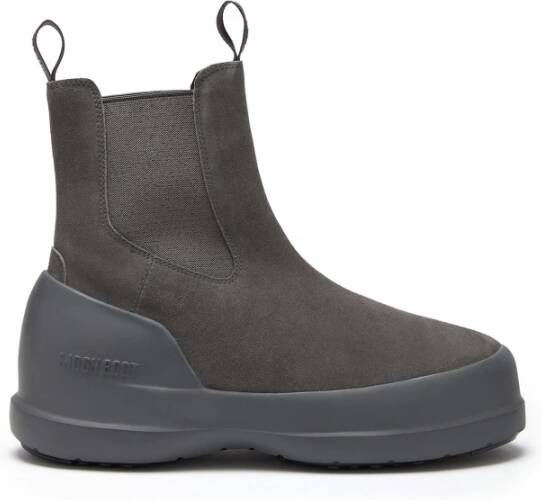 moon boot Grijze Enkellaarzen Aw24 Stijl Gray Heren