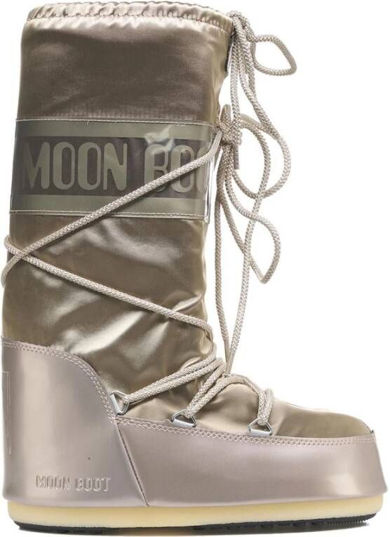 Moon boot Grijze Enkellaarzen voor Vrouwen Gray Dames