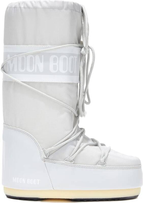 moon boot Grijze Enkellaarzen voor Winteravonturen Gray Dames