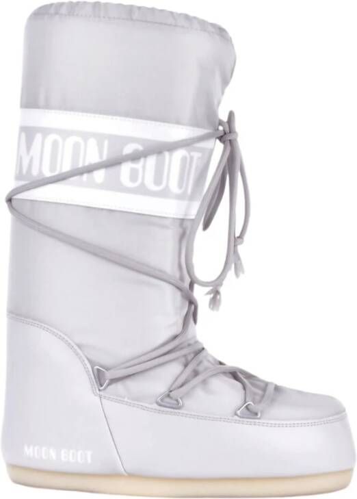 Moon boot Grijze Synthetische Icon Laarzen Gray Dames