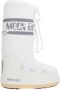 Moon boot Hoge sneeuwlaars in wit nylon met logo print White Dames - Thumbnail 1