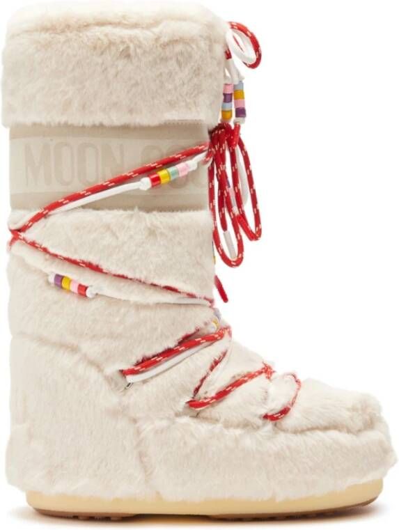 Moon boot Icon Beaded Snow Boots Beige Dames