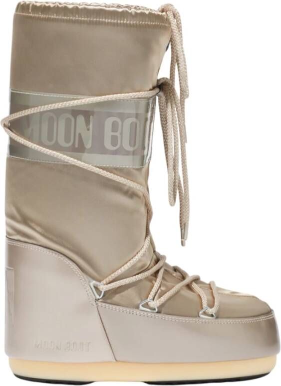 Moon boot Icon Glance Platino Laarzen Beige Dames