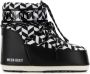 Moon boot Lila Optische Print Lage Laarzen Black Dames - Thumbnail 1