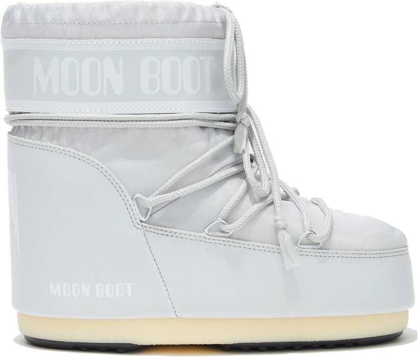 Moon boot Icon Low Nylon Glacier Gray Schoenen Gray Dames