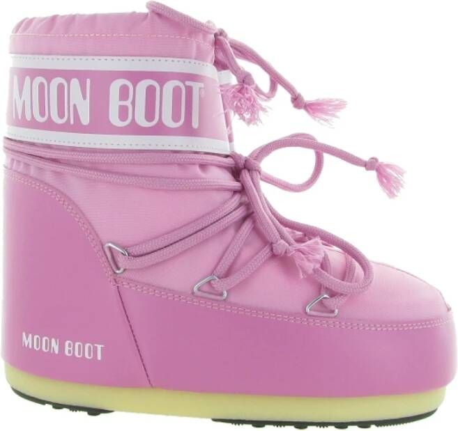 Moon boot Icon Low Nylon Schoenen Pink Dames