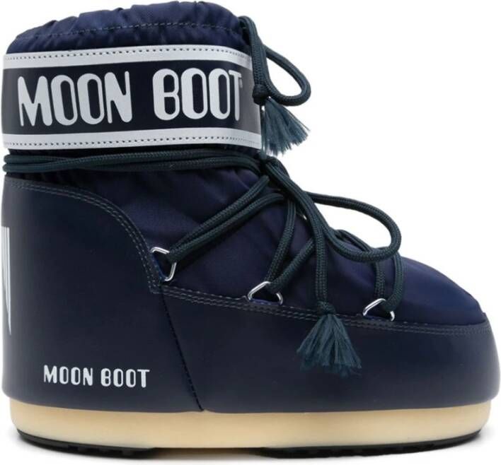 Moon boot Icon Low Nylon Winterlaarzen Blue Dames