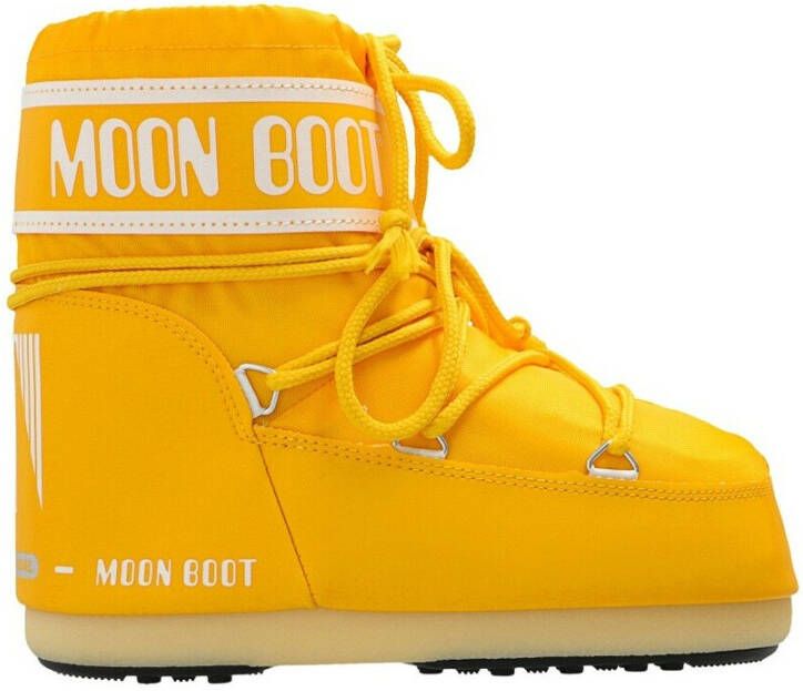 Moon boot Icoon lage sneeuwlaarzen Yellow Dames