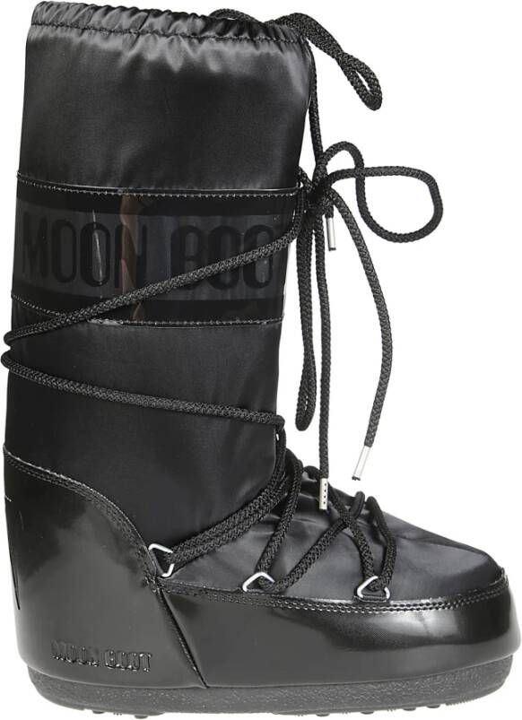 Moon boot Iconische Glance Winterlaarzen Black Dames