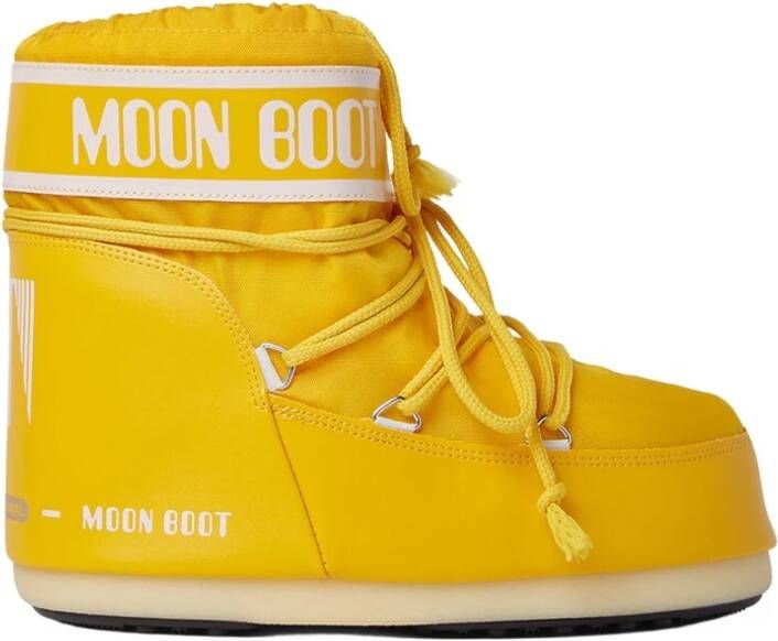 Moon boot Winterlaarzen voor vrouwen Retro Design Yellow Dames