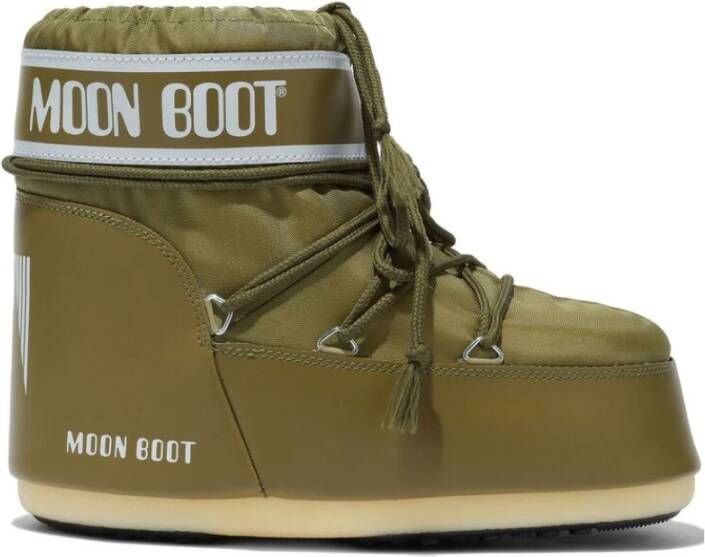 Moon boot Khaki Groene Waterafstotende Enkellaarzen Green Heren