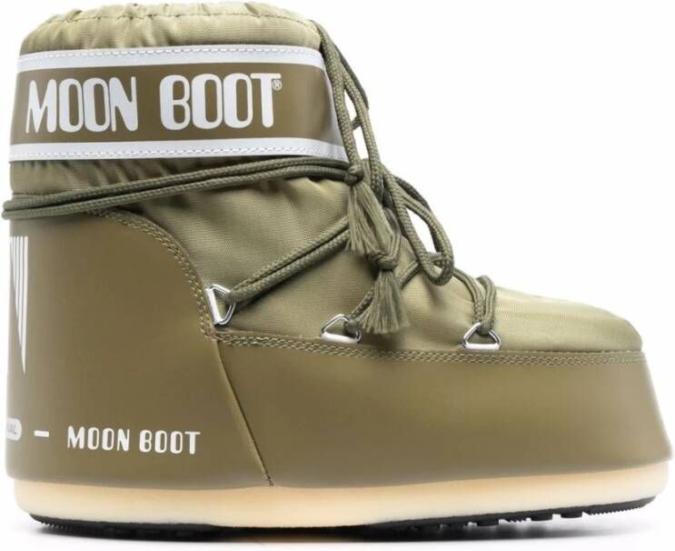 moon boot Khaki Groene Winterlaarzen Nylon PVC Green Heren