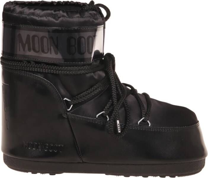 moon boot Lage Glans Iconische Laars Black Dames