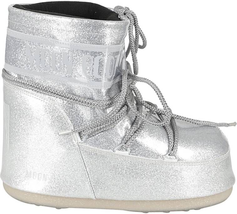 moon boot Lage Glitter Winterlaarzen Gray Dames