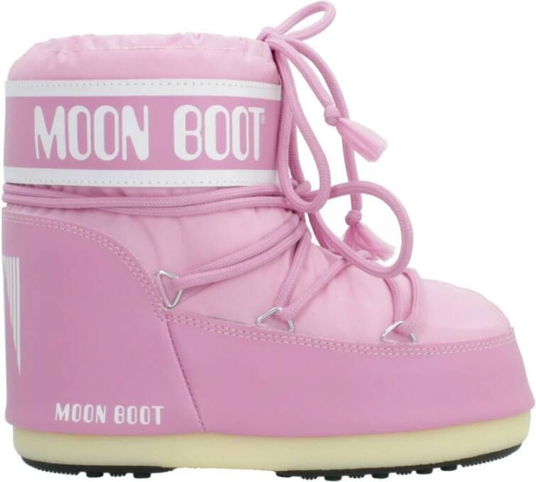 Moon boot Roze Icon Low Nylon Winterlaarzen Pink Dames