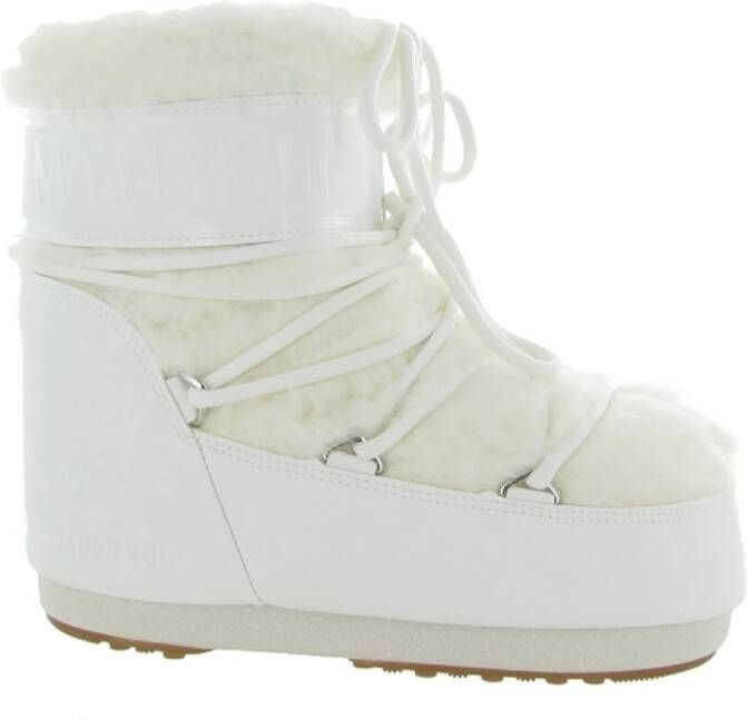 Moon boot Lage Nepbont Icoon Glitter Schoenen White Dames