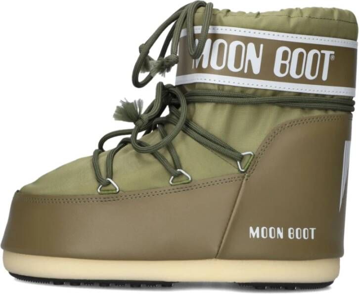 moon boot Lage Nylon Icon Sneeuwlaarzen Green Dames