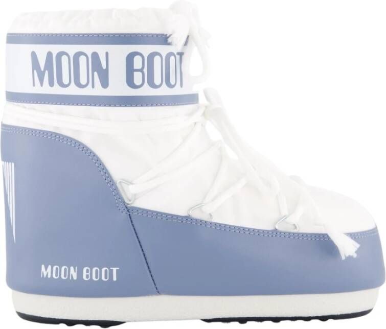 MOON BOOT Snowboots Dames Icon Low Nylon Maat: 39 41 Materiaal: Nylon Kleur: Blauw