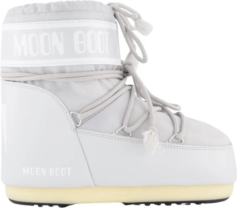 moon boot Lage Nylon Iconische Winterlaarzen Gray Dames