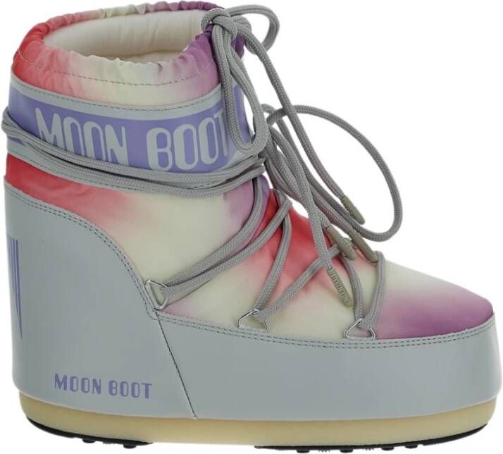 moon boot Lage Tie Dye Icon Schoen Gray Dames